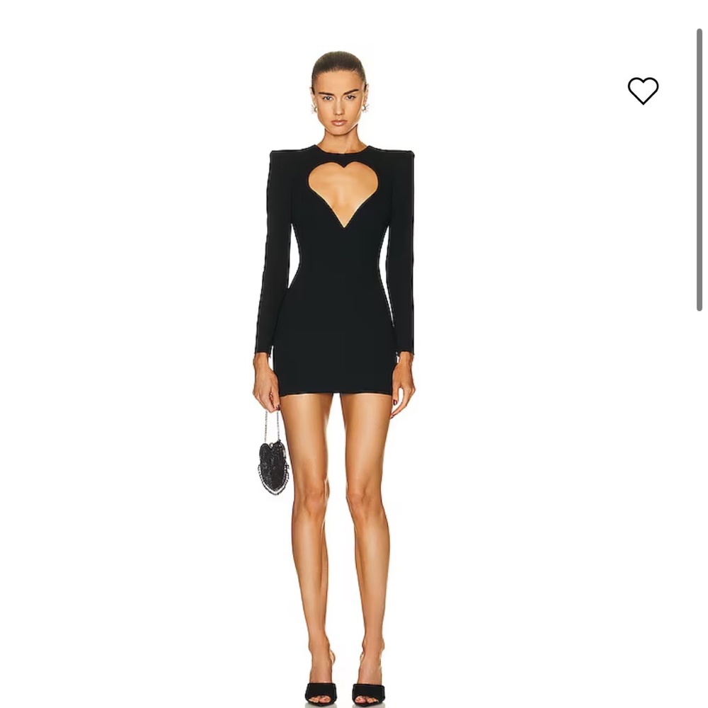 Mercer Heart Long Sleeve Mini Dress.